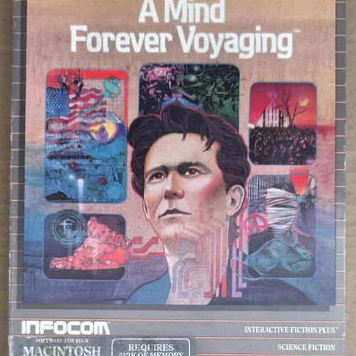 A Mind Forever Voyaging (Infocom) (Apple Macintosh) used