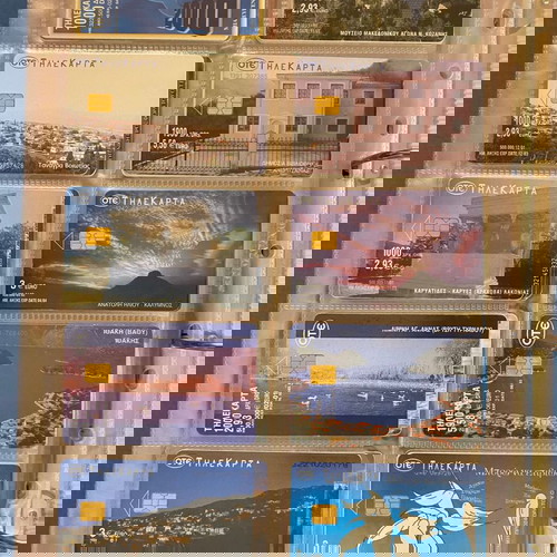 Τηλεκάρτες σετ 160 τεμαχίων σε άριστη κατάσταση με άλμπουμ