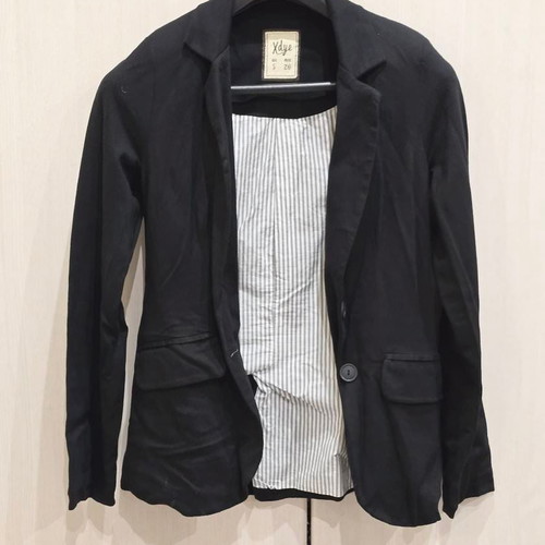 Xdye women's jacket used, black, size S