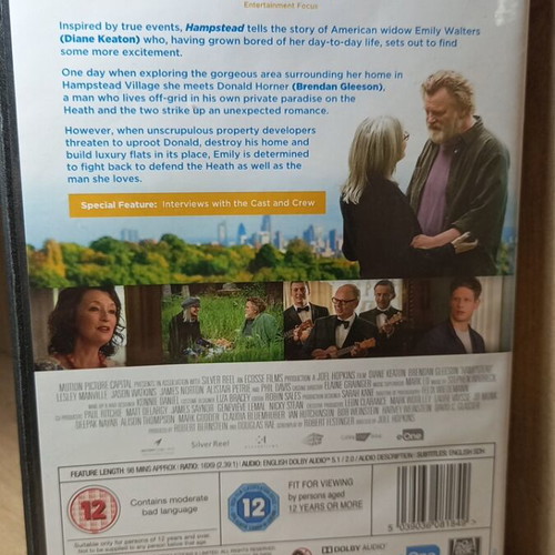 Hampstead DVD with English subtitles