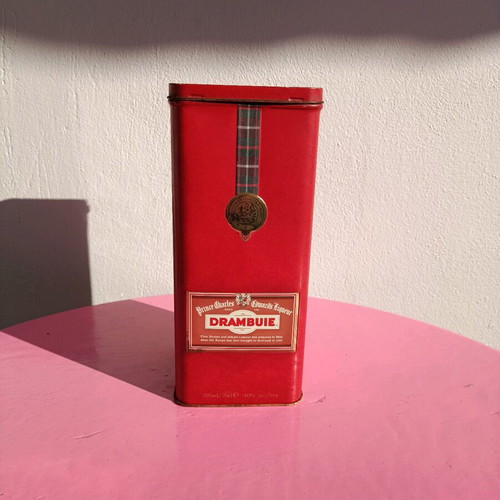 Drambuie metal box used