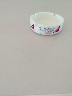 International Assos Lights glass ashtray vintage, used