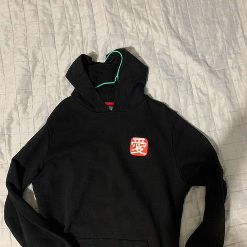 Down Up hoodie size L black like new