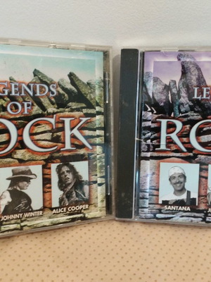 Legends Of Rock 2 CD употребяван, с Santana, Jimi Hendrix, Alice Cooper