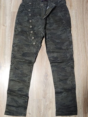 Army unisex παντελόνι παραλλαγής σε πράσινο, μέγεθος S