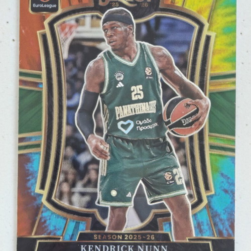 Kendrick Nunn numbered Select basketball cards, patch