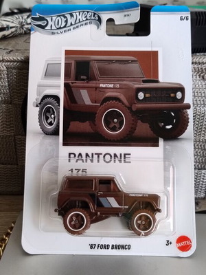 Hot Wheels Ford Bronco Pantone edition new
