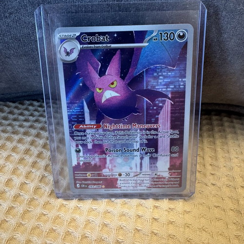 Crobat Chaos Rising Pokemon TCG card CRI 093