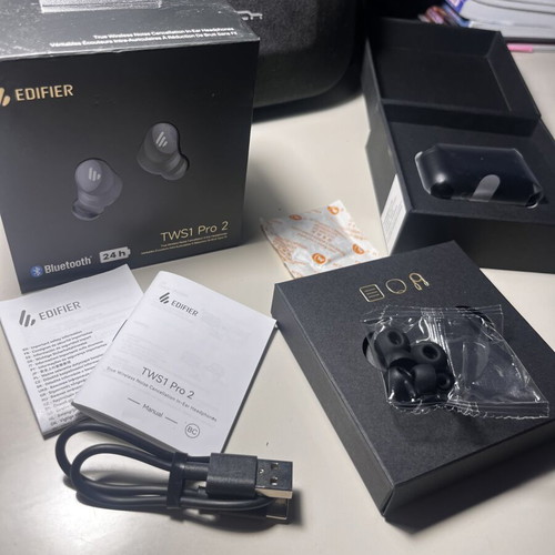 Edifier TWS1 Pro 2 Bluetooth Earbuds like new, black