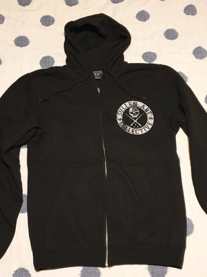 Sullen Art Small jacket like new, black with hood
