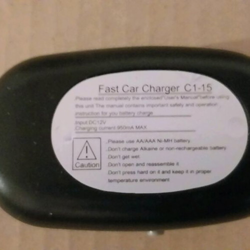 Car fast charger new for AA/AAA batteries