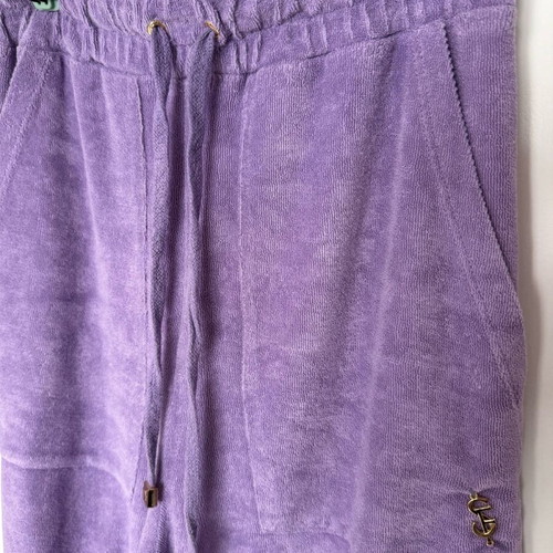 SugarFree terry fabric pants used, size M, purple