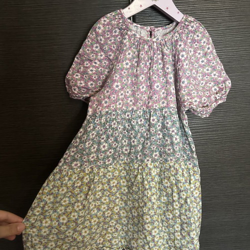 Zara dress for girl 4 to 5 years like new, cotton, multicolor