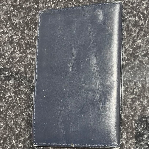 Lawyer wallet for stamps like new, blue