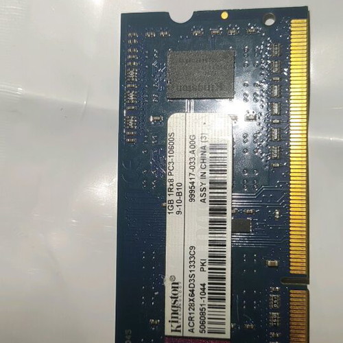 Laptop Ram Memory 1Gb 1Rx8 1333 like new