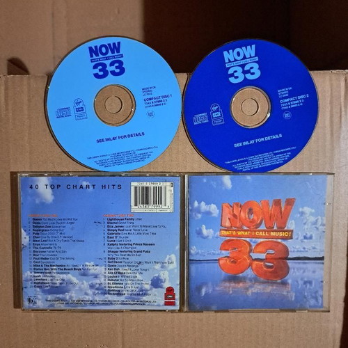 Now That's What I Call Music! 33 2xCD like new, rock