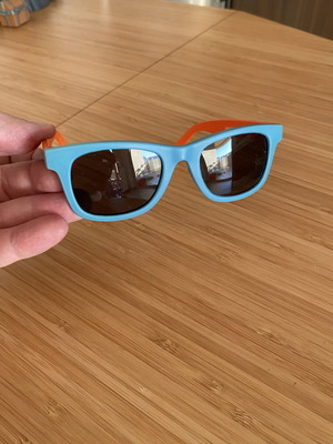 Marasil Junior sunglasses MR407 C1 like new, blue and orange with case
