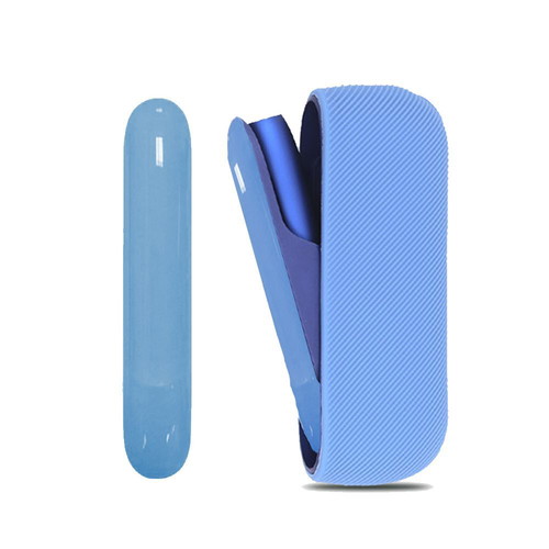 Θήκη σιλικόνης Grip για Iqos 3.0/3.0 DUO μπλε καινούργιο