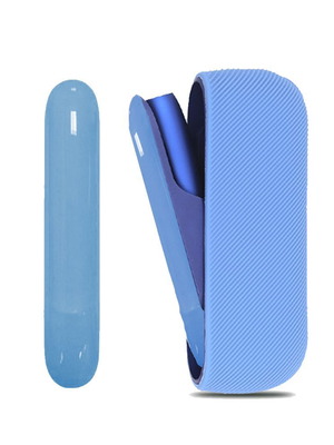 Θήκη Σιλικόνης Grip για Iqos 3.0/ 3.0 DUO Μπλε