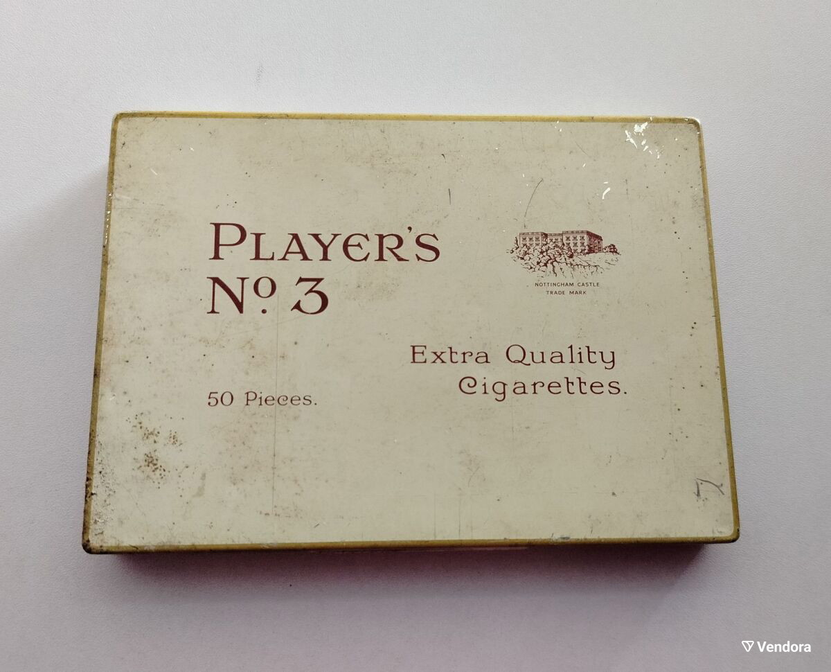 players no 3 cigarettes English Player's No3 tin box used, empty… - € 15,00