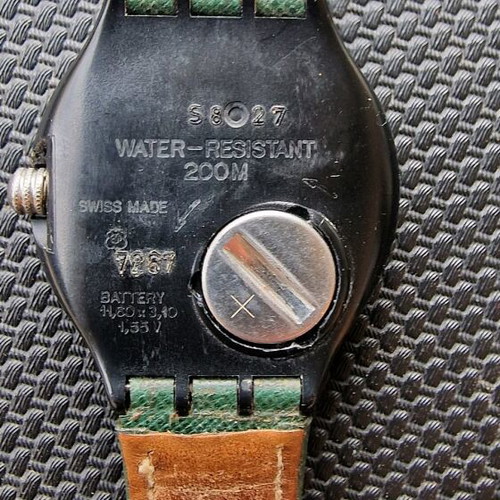 Swatch Scuba 200 SDB113 Dreamwater vintage watch used, green