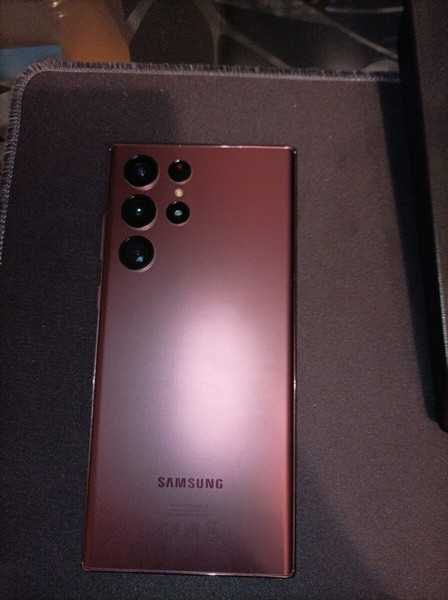 Samsung Galaxy S22 Ultra (Κόκκινο Βουργουνδίας/256 GB)