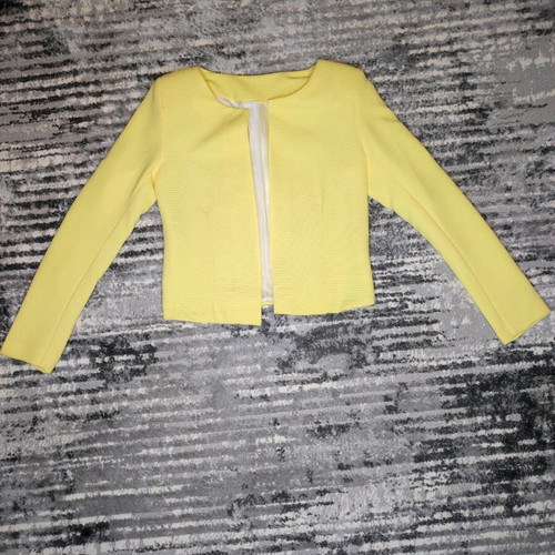 Women's jacket like new, yellow