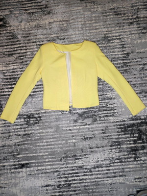 Women's jacket like new, yellow