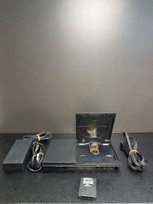 PlayStation 2 Slim 70003 μεταχειρισμένη κονσόλα με κάρτα μνήμης 16MB και καλώδια