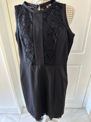 Φόρεμα H&M μαύρο δαντελένιο μεταχειρισμένο, μέγεθος 36