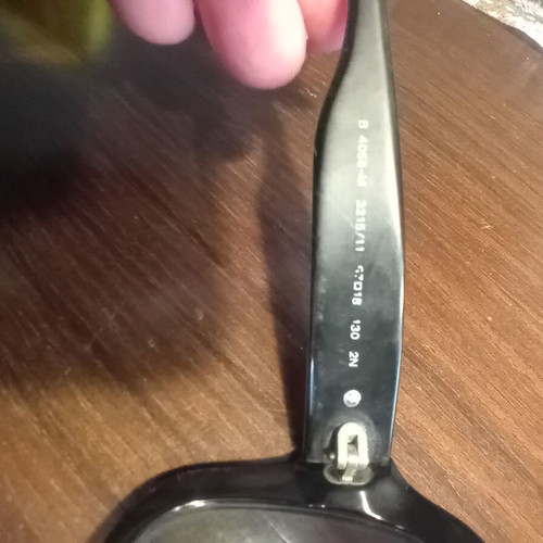 Burberry sunglasses used, black, with wear