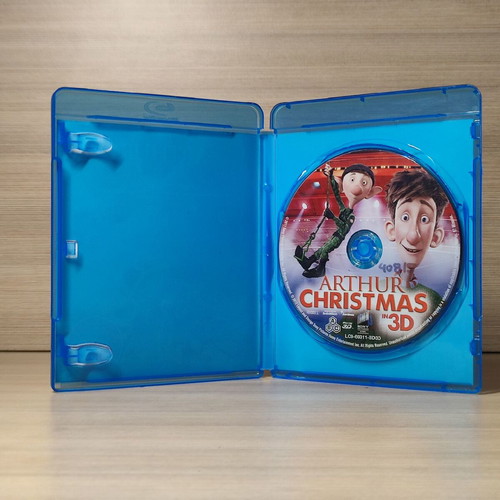 Arthur Christmas Blu-Ray 2D & 3D used, dubbed with Greek subtitles