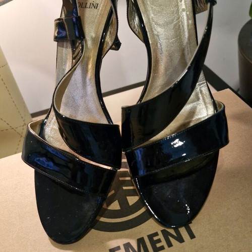 Rollini sandals used, black, size 41