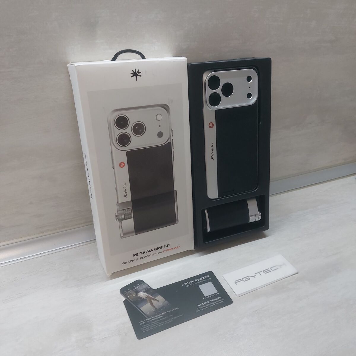 PGYTECH RetroVa Grip Kit for iPhone 17… - € 60,00 - Vendora.cy