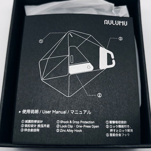 Θήκη για AirPods Pro 3 νέα, μεταλλική θωράκιση με νάιλον κλιπ