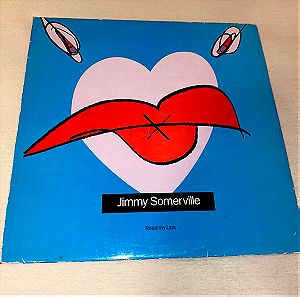 Jimmy Somerville / Read my lips / σπάνιος Ελληνικός δίσκος /βινύλιο /LP /με το ένθετο / Bronski Beat