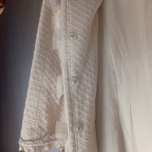 Hoss Intropia wool women's coat like new, beige, size L