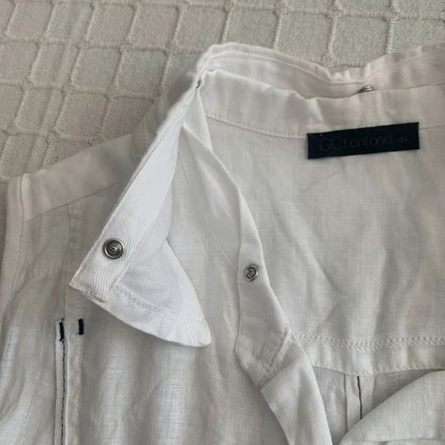 GCfontana white sleeveless shirt, size L
