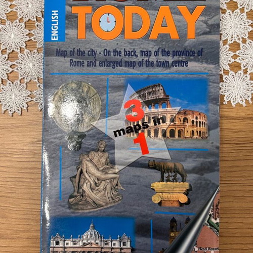 Rome pocket travel guide used, English