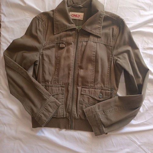 Jacket Only used, olive color, size L
