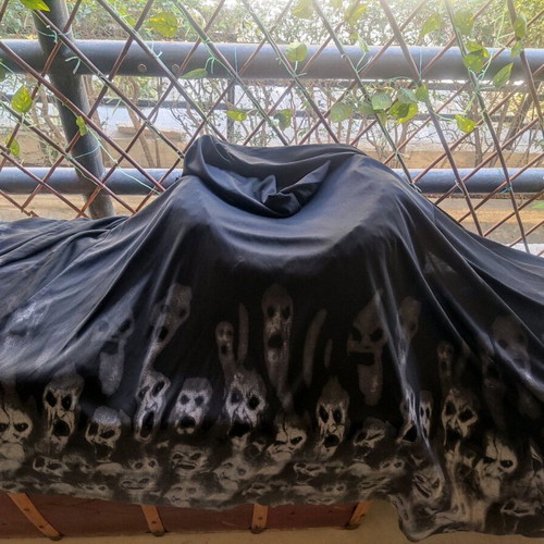 5 euros black cape from a performance.