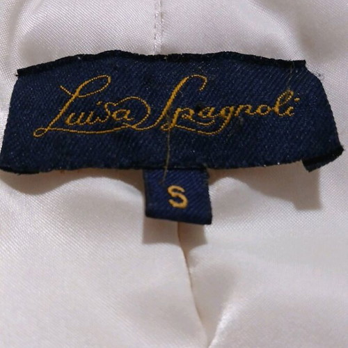 Luisa Fragnoli jacket new, white, size S with gift bag
