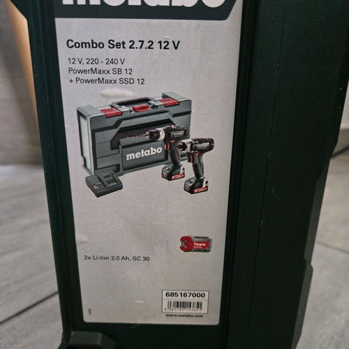 Metabo Combo Set 2.7.2 12V like new