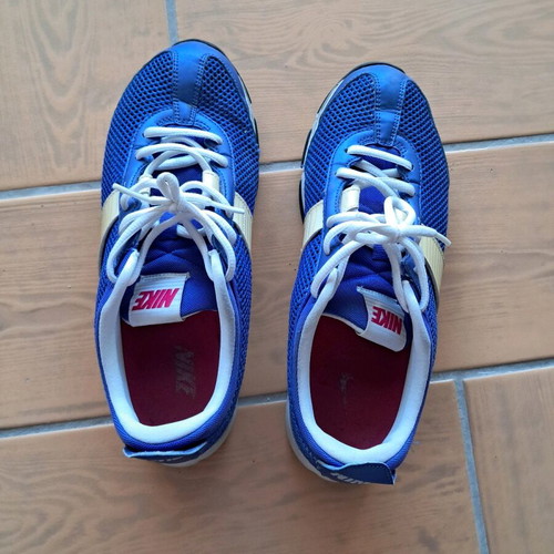 Nike sport shoes size 40 used, blue purple color