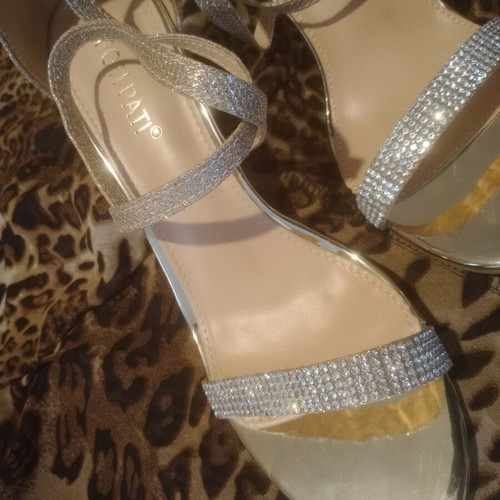 Gold sandal new size 41