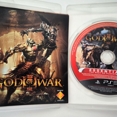 God of War III PS3 game like new, PlayStation 3