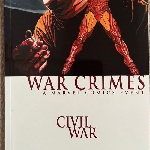 Civil War War Crimes Marvel comic book like new, in English
