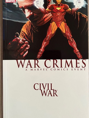 Civil War War Crimes Marvel comic book like new, in English