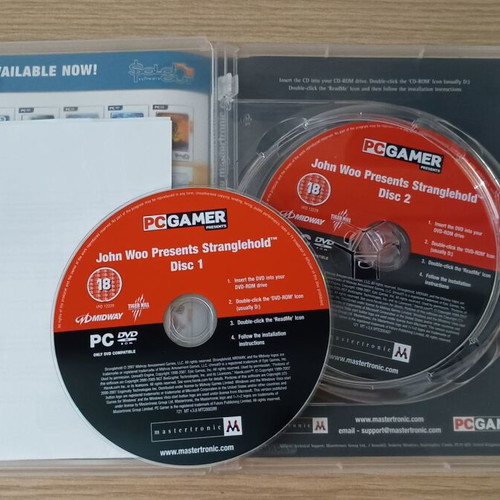 John Woo Presents: Stranglehold PC DVD like new