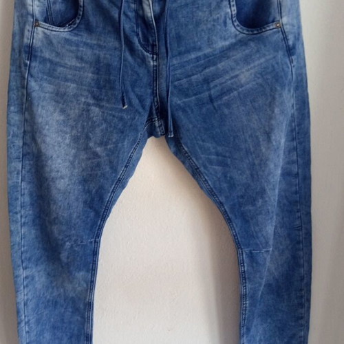 Sandwich Comfort Fit women's jeans with drawstring waist, like new, size 42